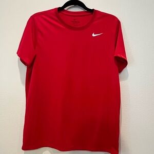 Nike Red Short Sleeve Tee